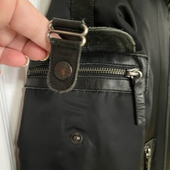 RUDSAK NYLON PARKA WITH LEATHER TRIM AND FUR TRIMMED HOODIE - Picture 9 of 17